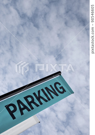 Cityscape and blue sky in France 98546605