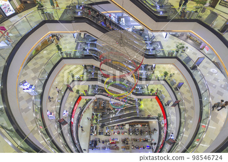 SAIGON, VIETNAM - OCT 05, 2018 - Located at the prime location in the center of District 10, Van Hanh Mall is the convergence of more than 200 prestigious local and international brands for shopping SAIGON, VIETNAM - OCT 05, 2018 - Located at the prime location in the center of District 10, Van Hanh Mall is the convergence of more than 200 prestigious local and international brands for shopping 98546724