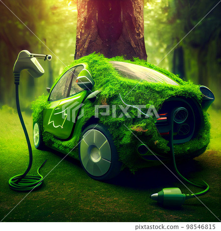 Electric car transportation future Electric car transportation future 98546815