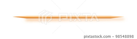 Toothpicks Wooden , Bamboo Toothpick small sharp, Realistic wood. Vector Toothpicks Wooden , Bamboo Toothpick small sharp, Realistic wood. Vector 98548898