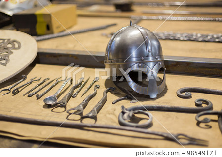 Blacksmith decorative elements 98549171