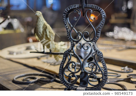 Blacksmith decorative elements Blacksmith decorative elements 98549173