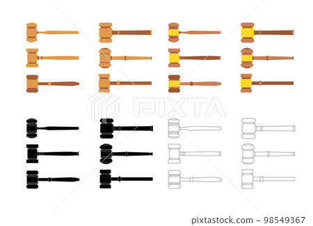 Gavel of justice 98549367