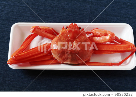 食物托盤上的紅雪蟹(帶翻譯) 食物托盤上的紅雪蟹(帶翻譯) 98550252