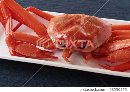 食物托盤上的紅雪蟹(帶翻譯) 食物托盤上的紅雪蟹(帶翻譯) 98550255