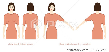 Dolman sleeves elbow length Magyar clothes character beautiful lady in nude top, shirt, dress technical fashion Dolman sleeves elbow length Magyar clothes character beautiful lady in nude top, shirt, dress technical fashion 98551243