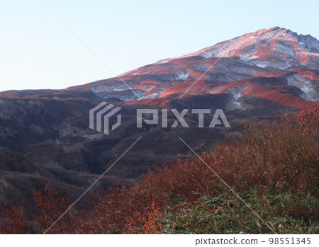 秋天的鳥海山及其周邊地區 秋天的鳥海山及其周邊地區 98551345