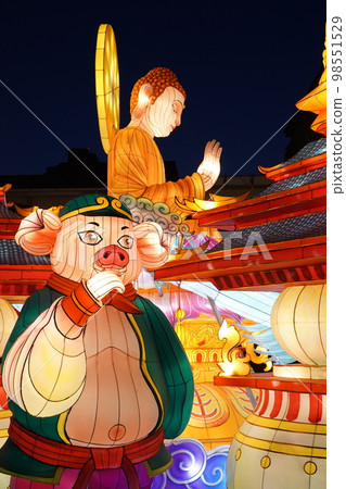 lantern, lantern night, night, night view, festival, China, Asia, Yokohama Chinatown, Yokohama, Japan, night view, Son Goku, beautiful, 98551529