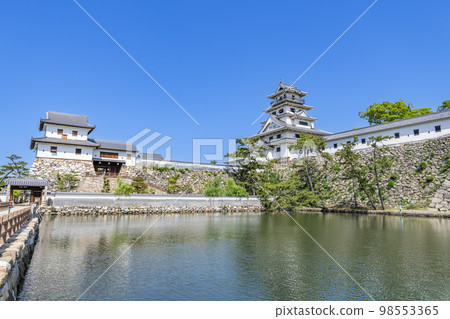 Imabari City, Ehime Prefecture Japan's Top 100 Castle Imabari Castle on a sunny day 98553365
