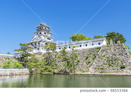 Imabari City, Ehime Prefecture Japan's Top 100 Castle Imabari Castle on a sunny day 98553366
