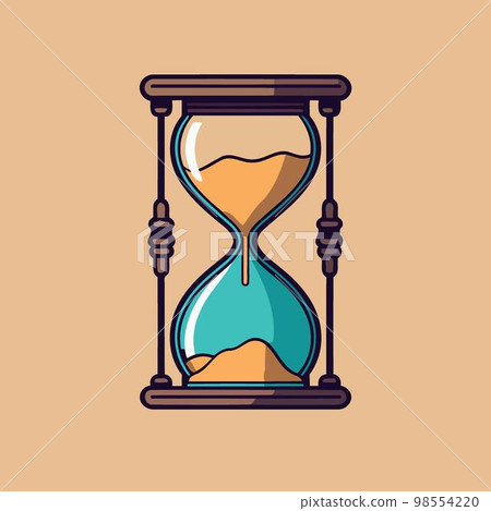 Sand clock hourglass time Sand clock hourglass time 98554220
