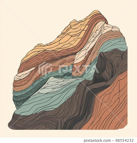 geology theme rocky soil layers geology theme rocky soil layers 98554232
