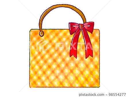 watercolor hand painted carrier bag 98554277