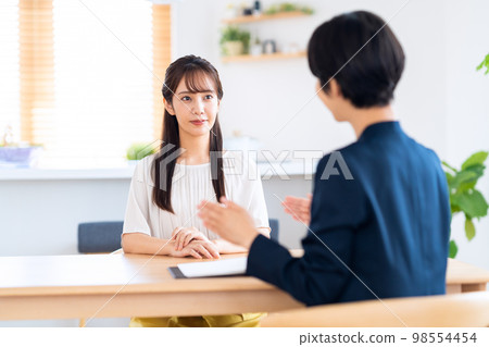 女性顧問客廳個人電腦保險金融銷售業務 98554454