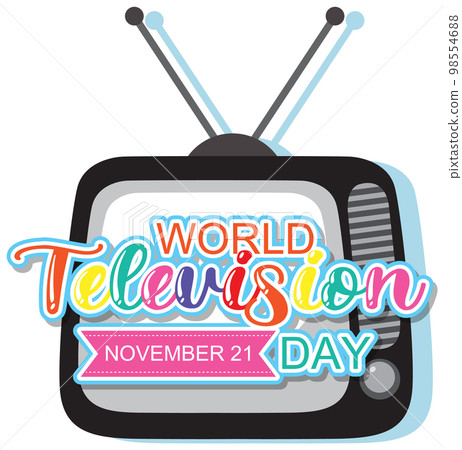 World Television Day Logo Design 98554688