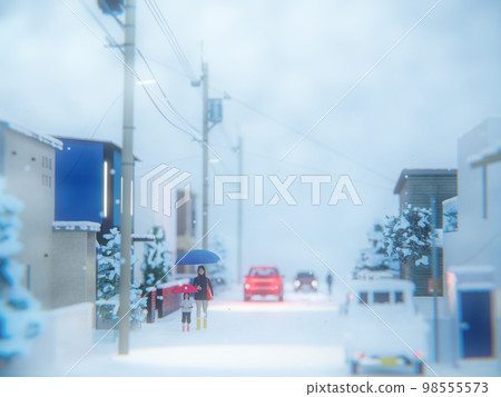 Snow town Snow town 98555573