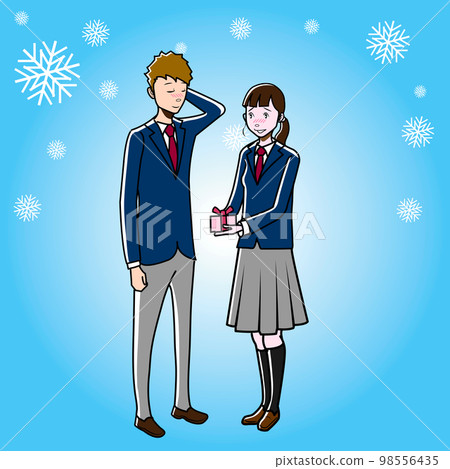 valentine's day high school couple valentine's day high school couple 98556435