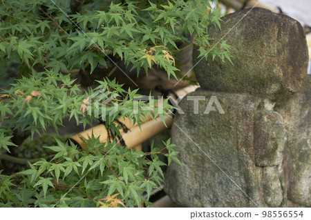 寺廟裡的秋葉 寺廟裡的秋葉 98556554