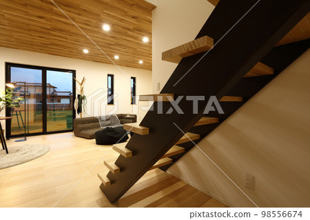stylish living dining room 98556674