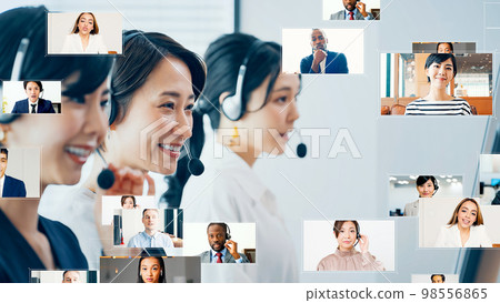Video call web conference Video call web conference 98556865