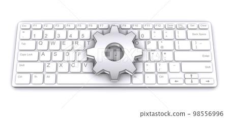 Gears and keyboard, PC setting image 98556996