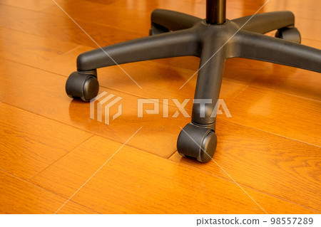 Casters attached to chair legs Casters attached to chair legs 98557289
