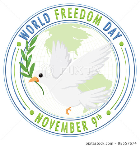 World Freedom Day Banner Design 98557674