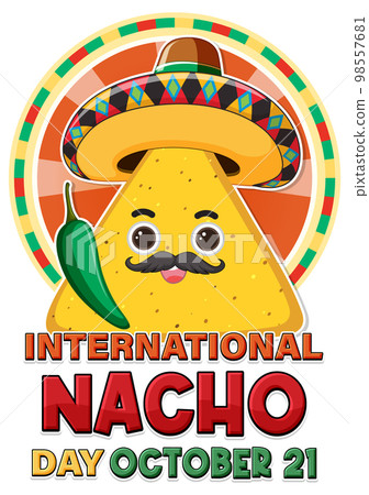 International Nacho Day Banner Design 98557681