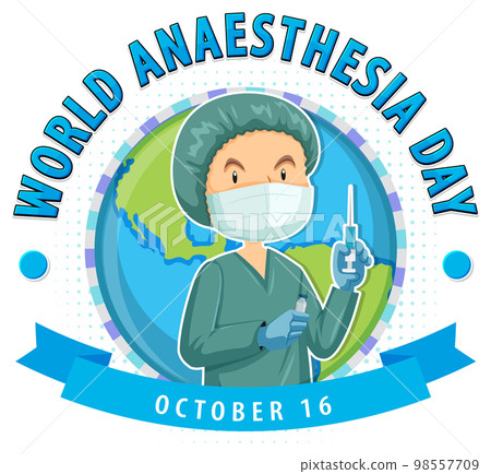 World Anaesthesia Day Logo Design World Anaesthesia Day Logo Design 98557709
