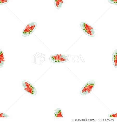 Watermelon sticks pattern seamless background texture repeat wallpaper geometric vector Watermelon sticks pattern seamless background texture repeat wallpaper geometric vector 98557929