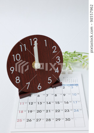 calendar, calendar, clock, paper, stationery, management, plan, work, time, stationery, schedule, time 98557962