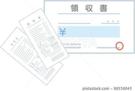 Invoice and 2 receipts 98558043