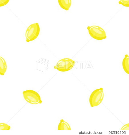 Lemon fruit pattern seamless background texture repeat wallpaper geometric vector Lemon fruit pattern seamless background texture repeat wallpaper geometric vector 98559203