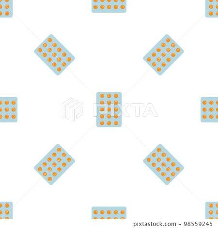 Antibiotic pack pattern seamless background texture repeat wallpaper geometric vector Antibiotic pack pattern seamless background texture repeat wallpaper geometric vector 98559245