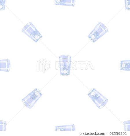 Aspirine water glass pattern seamless background texture repeat wallpaper geometric vector Aspirine water glass pattern seamless background texture repeat wallpaper geometric vector 98559291