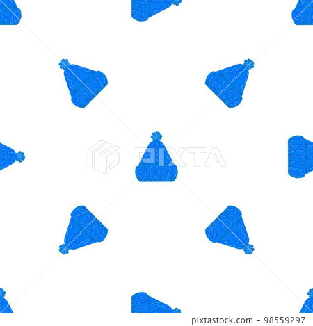 Blue wool hat pattern seamless background texture repeat wallpaper geometric vector Blue wool hat pattern seamless background texture repeat wallpaper geometric vector 98559297