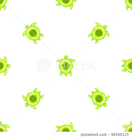 Inflatable turtle pattern seamless background texture repeat wallpaper geometric vector Inflatable turtle pattern seamless background texture repeat wallpaper geometric vector 98560125