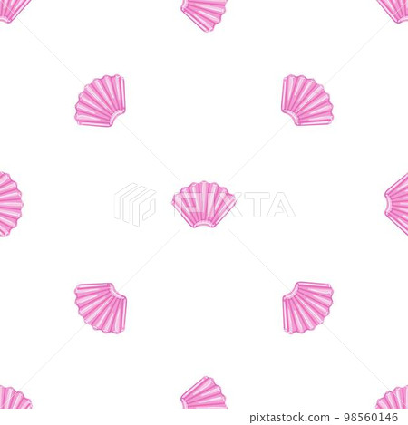 Inflatable shell pattern seamless background texture repeat wallpaper geometric vector Inflatable shell pattern seamless background texture repeat wallpaper geometric vector 98560146