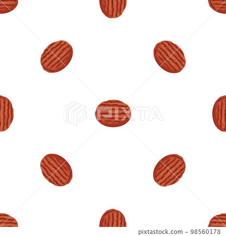 American cutlet pattern seamless background texture repeat wallpaper geometric vector 98560178