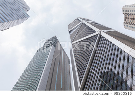 Kuala Lumpur downtown, modern office high rise buildings Kuala Lumpur downtown, modern office high rise buildings 98560516