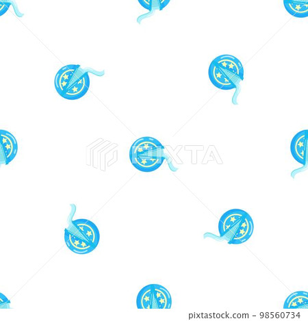 Gum floss pattern seamless background texture... - Stock Illustration ...