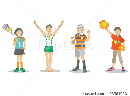 Students who belong to the sports club Students who belong to the sports club 98561010