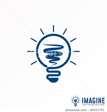 Lamp or Lighting with line image graphic icon logo design abstract concept vector stock. Can be used as a symbol related to intelligence or education Lamp or Lighting with line image graphic icon logo design abstract concept vector stock. Can be used as a symbol related to intelligence or education 98561791
