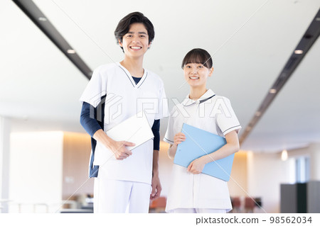 Nurse's portrait photography cooperation "LINK FOREST" 98562034