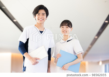 Nurse's portrait photography cooperation "LINK FOREST" 98562035