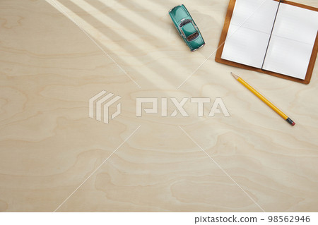 various office supplies on the desk various office supplies on the desk 98562946