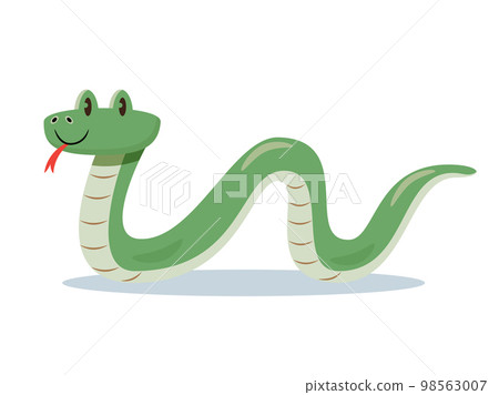 snake cartoon character vector illustration snake cartoon character vector illustration 98563007