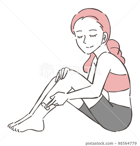 女性腿部清潔處理 女性腿部清潔處理 98564779