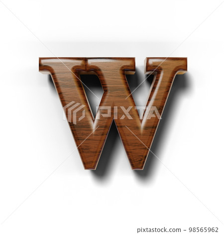 木製 3d 字母表 98565962