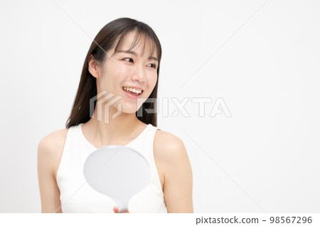 美麗微笑女性 98567296